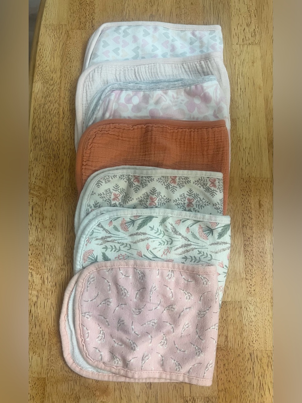 Burp Cloth Bundle of 6